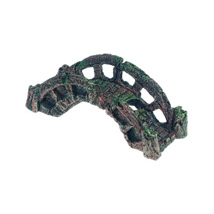 DECOR PENTRU ACVARIU POD LARG FLAMINGO 18x7x10.5CM