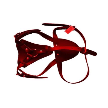 HAM PIELE PENTRU CAINI NR.5 SANIE ROSU 70-92CM/25MM