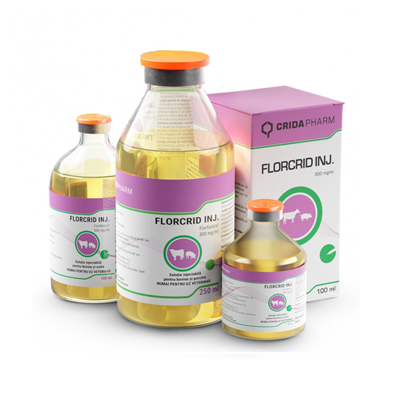 FLORCRID 30% ANTIINFECTIOS INJECTABIL 250ML
