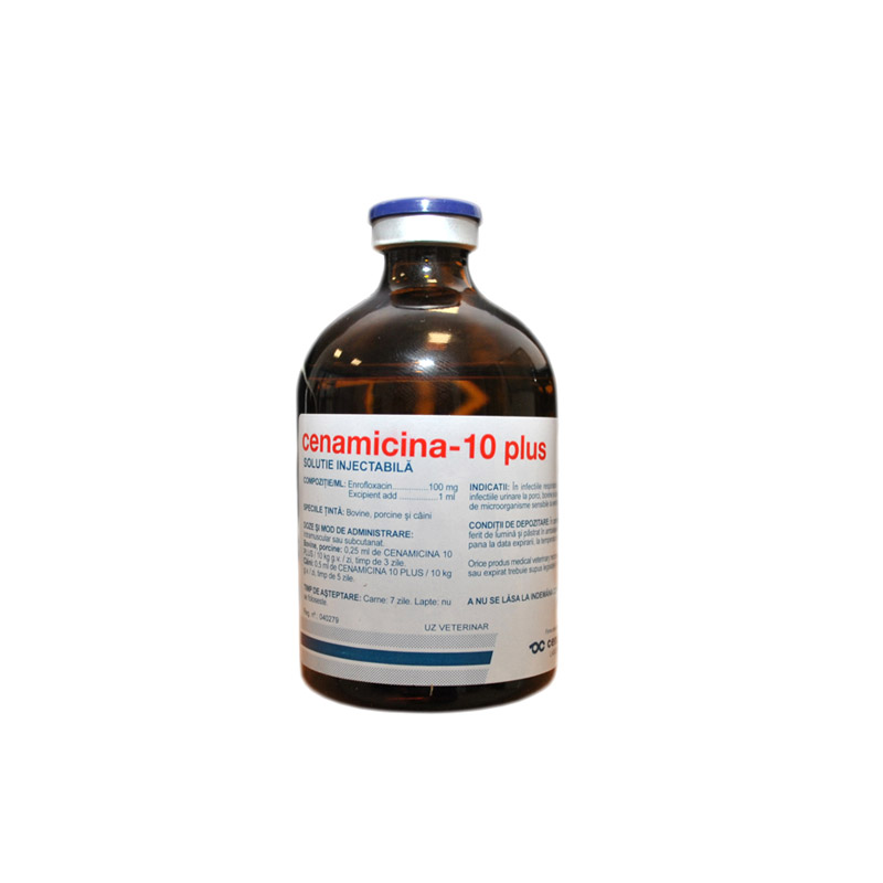 CENAMICINA 10 PLUS INJECTABIL 250ML