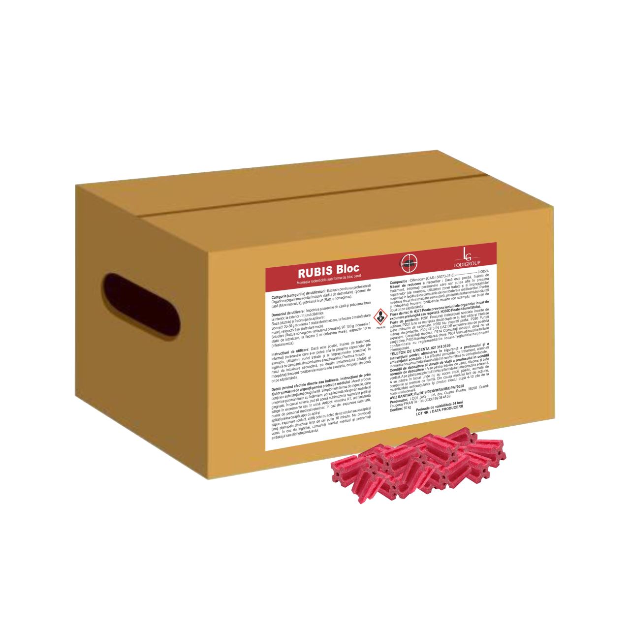 RUBIS PARAFINA 10KG (CEARA 10GR) PRET/CUTIE