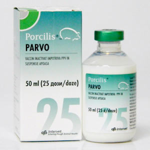 Porcilis Parvo 50 ml x 25 dz