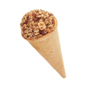Cornet cu nuci pentru rozatoare