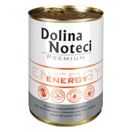 Hrana umeda pentru caini Dolina Noteci Energy 400 g