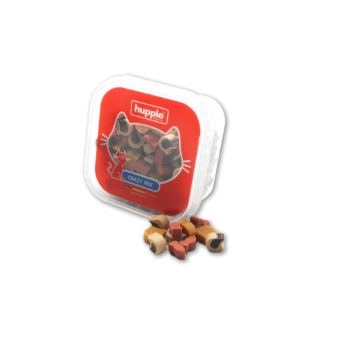 Recompense pentru pisici Hupple Cat Softy Crazy Mix 80 g