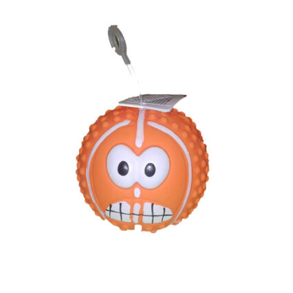 Jucarie Latex Minge Smile 7.5 cm