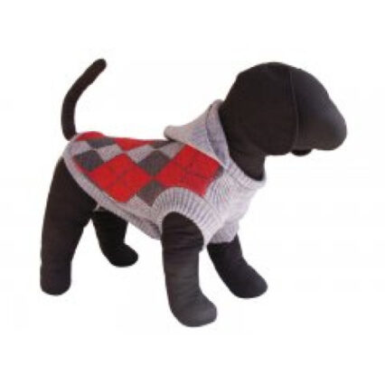 Haina Tricot cu Gluga Romb S