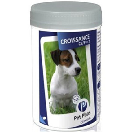 Vitamine pentru caini Pet Phos Croissance 100 tablete