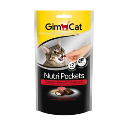 Recompense pentru pisici Gimcat cu vita si malt 60 g