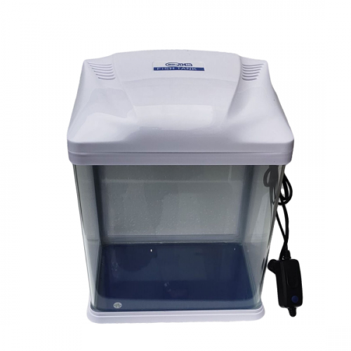 Acvariu din sticla Chicos White 33X21X32cm B-231