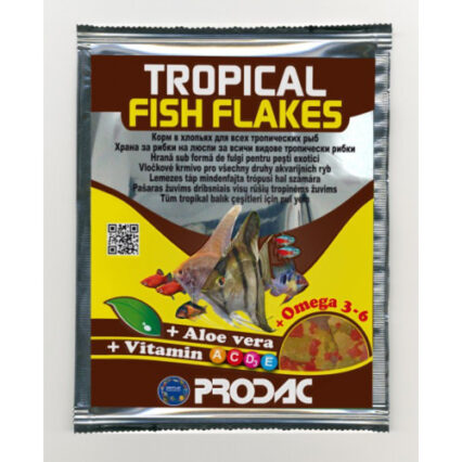Hrana pentru pesti Prodac Tropical Fish Flakes 12 g