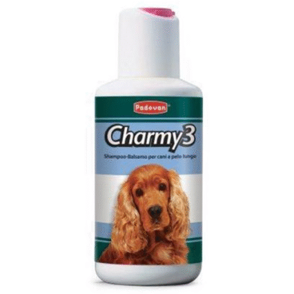 Sampon pentru caini cu blana lunga Padovan Charmy 3 250 ml