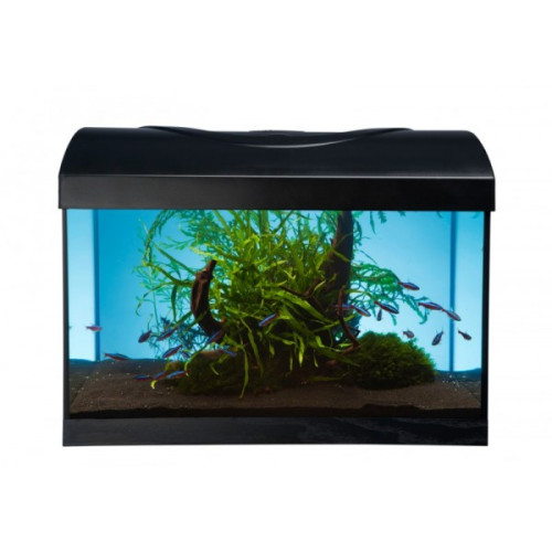 Acvariu Diversa Negru 4W Led 40x25x25cm