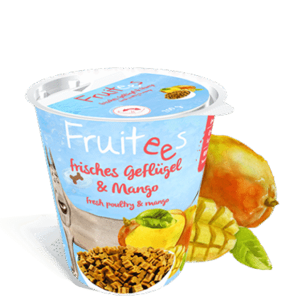 Recompense pentru caini Bosch Fruitees Mango 200 gr