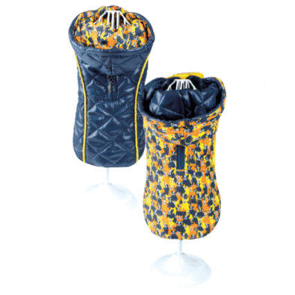 Geaca dubla captusita pentru caini Croci Frenchie 60 cm