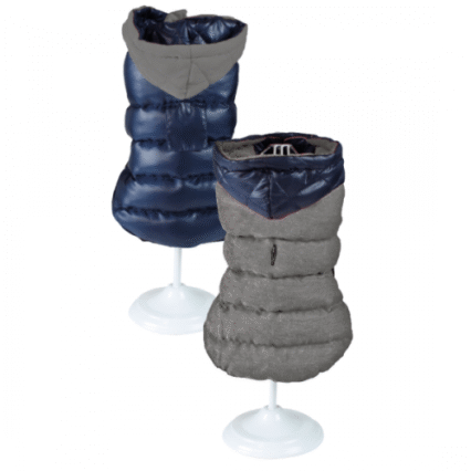 Haina cu doua fete pentru caini Croci Blue 50 cm