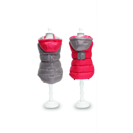 Haina pentru caini cu doua fete red 35cm