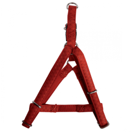 Ham rosu reglabil pentru caini Macleather 20 mm