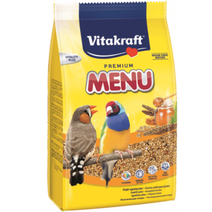 Hrana pentru pasari exotice Vitakraft Premium Menu 500G
