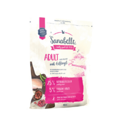 Hrana uscata pentru pisici Sanabelle Adult Pui 400 g