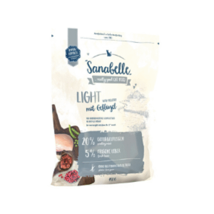 Hrana uscata pentru pisici Sanabelle Light 400 g
