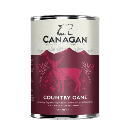 Hrana umeda pentru caini Canagan Grain Free cu vanat 400 g