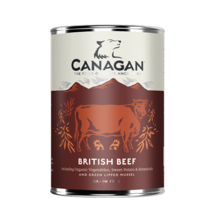 Hrana umeda pentru caini Canagan Grain Free cu vita 400 g