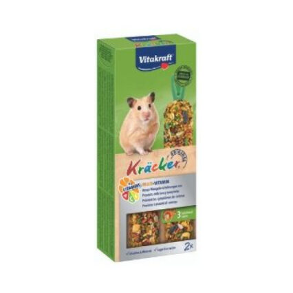 Hrana pentru hamsteri Vitakraft Kracker Hamster Multivit 112 g