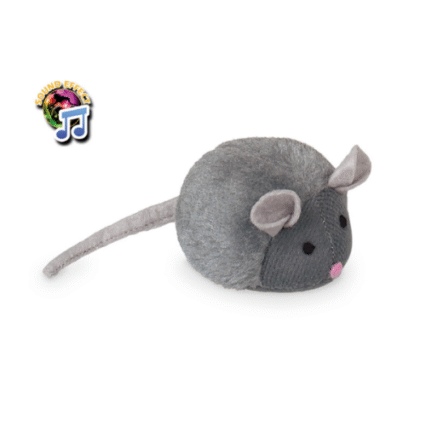 Jucarie pentru pisici Nobby Soarece cu sunet 15 cm