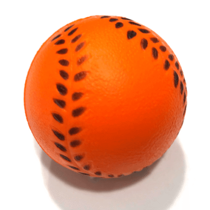 Jucarie pentru pisici Beeztees minge burete 4 cm