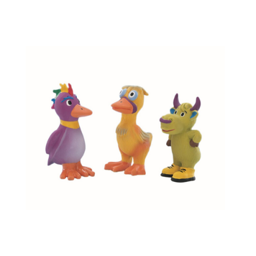 Jucarie pentru caini Nobby Animal Mix latex 11 cm