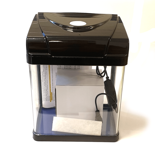 Acvariu din sticla KINGWAY SL-01 BLACK 23.5x17.5x30.5cm