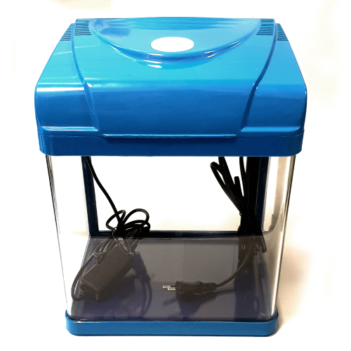 Acvariu din sticla KINGWAY SL-01 BLUE 23.5x17.5x30.5cm