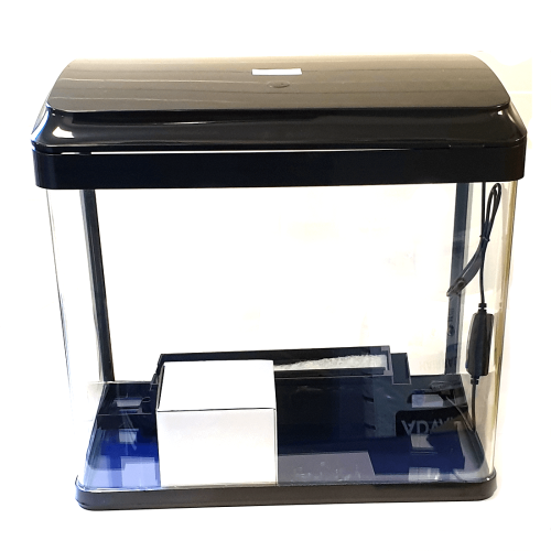Acvariu din sticla KINGWAY SL-07 BLACK 48x29x48cm