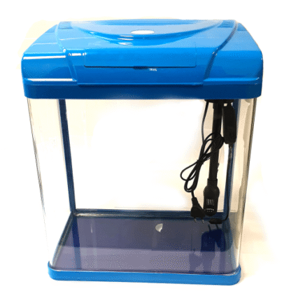 Acvariu din sticla KINGWAY SL-03 BLUE 38x25x44cm