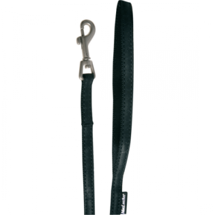 Lesa neagra pentru caini Macleather 15mm/1.2m