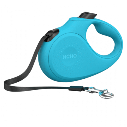 Lesa retractabila pentru caini Xcho 3M Banda XS Bluegreen 1026