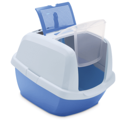 Litiera pentru pisici Maddy Junior Blue 60.5x41x45.5cm