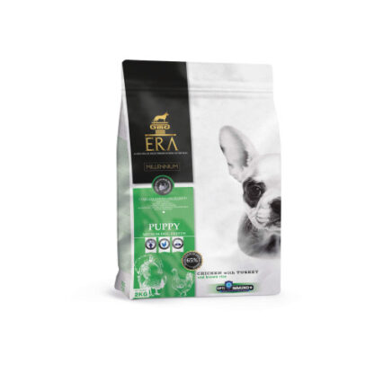 Hrana uscata pentru caini Era Medium Junior Pui&Curcan 2kg