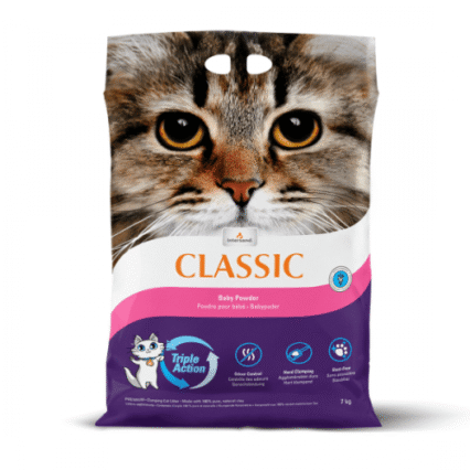 Nisip pentru litiera Intersand Classic Baby Powder 7 kg