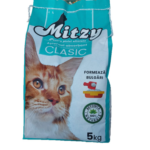 Nisip pentru litiera Mitzy Clasic 5 kg