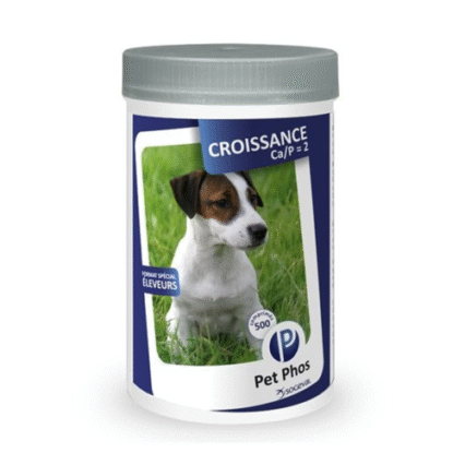 Vitamine pentru caini Pet Phos Croissance 500 tablete