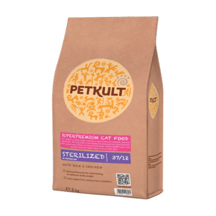 Hrana uscata pentru pisici Petkult Sterilised 2 kg