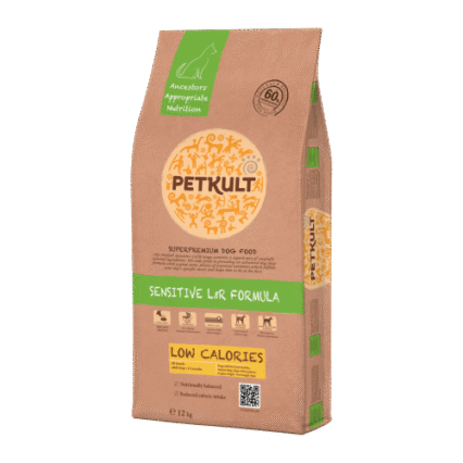 Hrana uscata pentru caini Petkult Sensitive Low Calories 12 kg