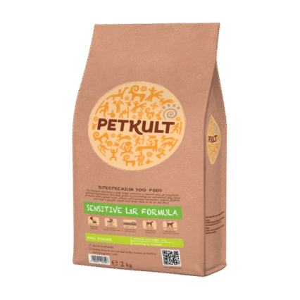 Hrana uscata pentru caini Petkult Sensitive Mini Junior cu miel si orez 2 kg
