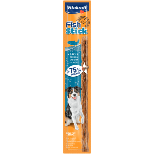 Recompensa pentru caini Vitakraft Fish Stick cu Somon 15g