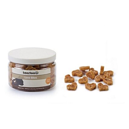 Recompensa pentru pisici Beeztees Love Bites cu pui 90 g