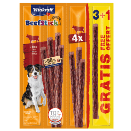 Recompense pentru caini Vitakraft Beef Stick Vita 48g 3+1 PROMO