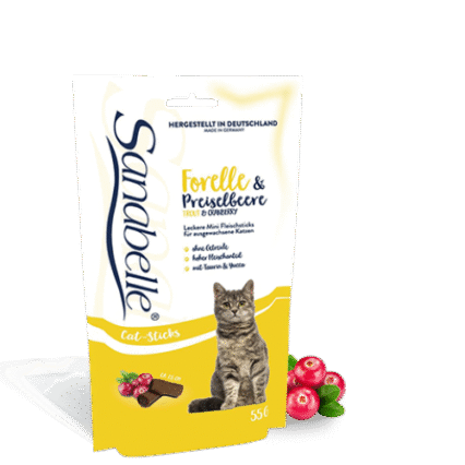 Sanabelle Snack Pastrav si Merisor 55gr