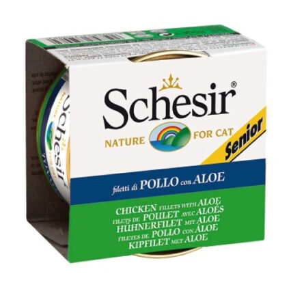 Schesir Senior Pui/Aloe 85gr